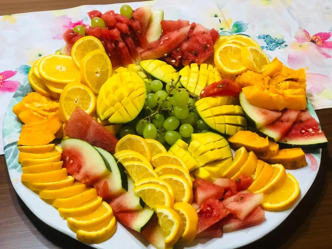 Plateau de fruits frais