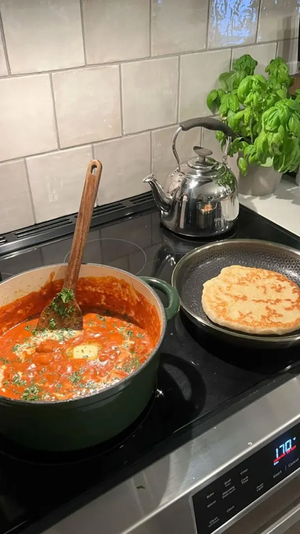 Shakshuka & galette maison